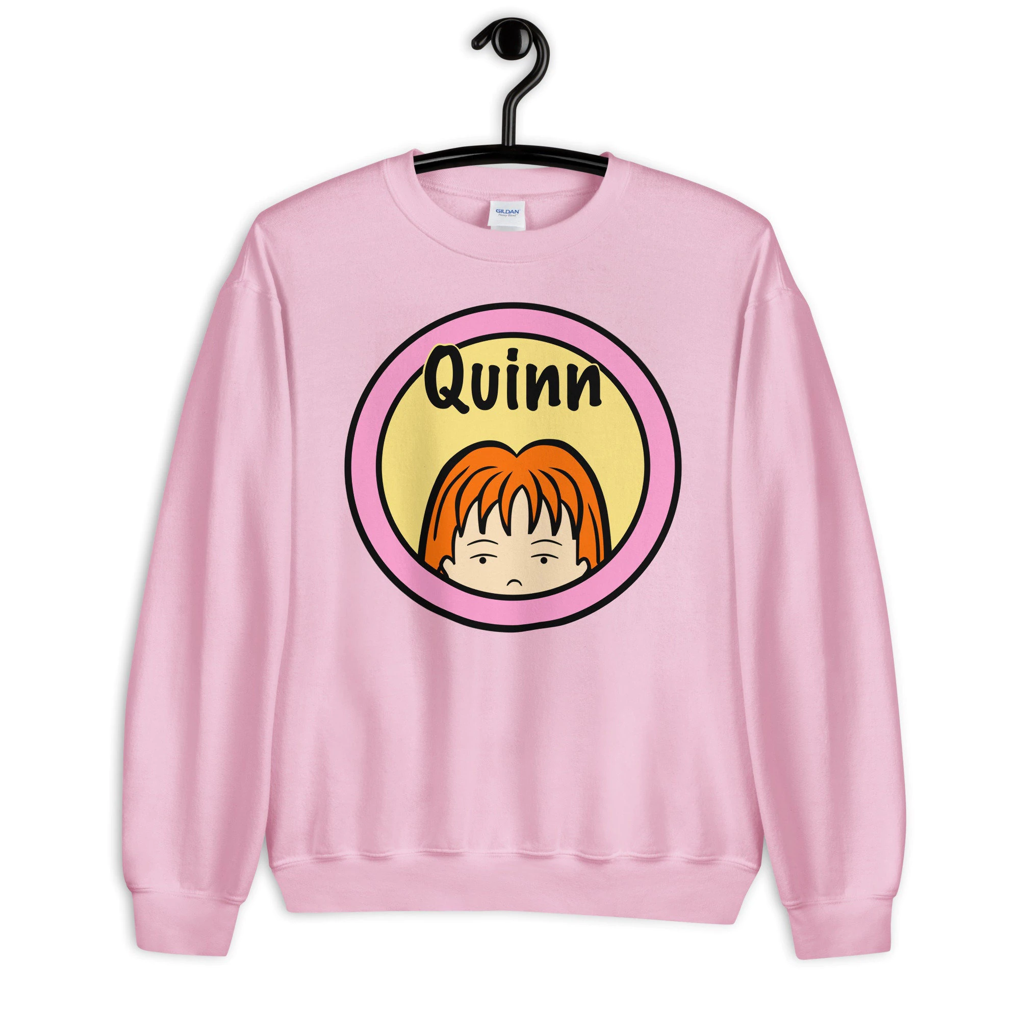 Quinn From Daria Sick Sad World Unisex Sweatshirt Quinn From Daria Sick Sad World Unisex Sweatshirt