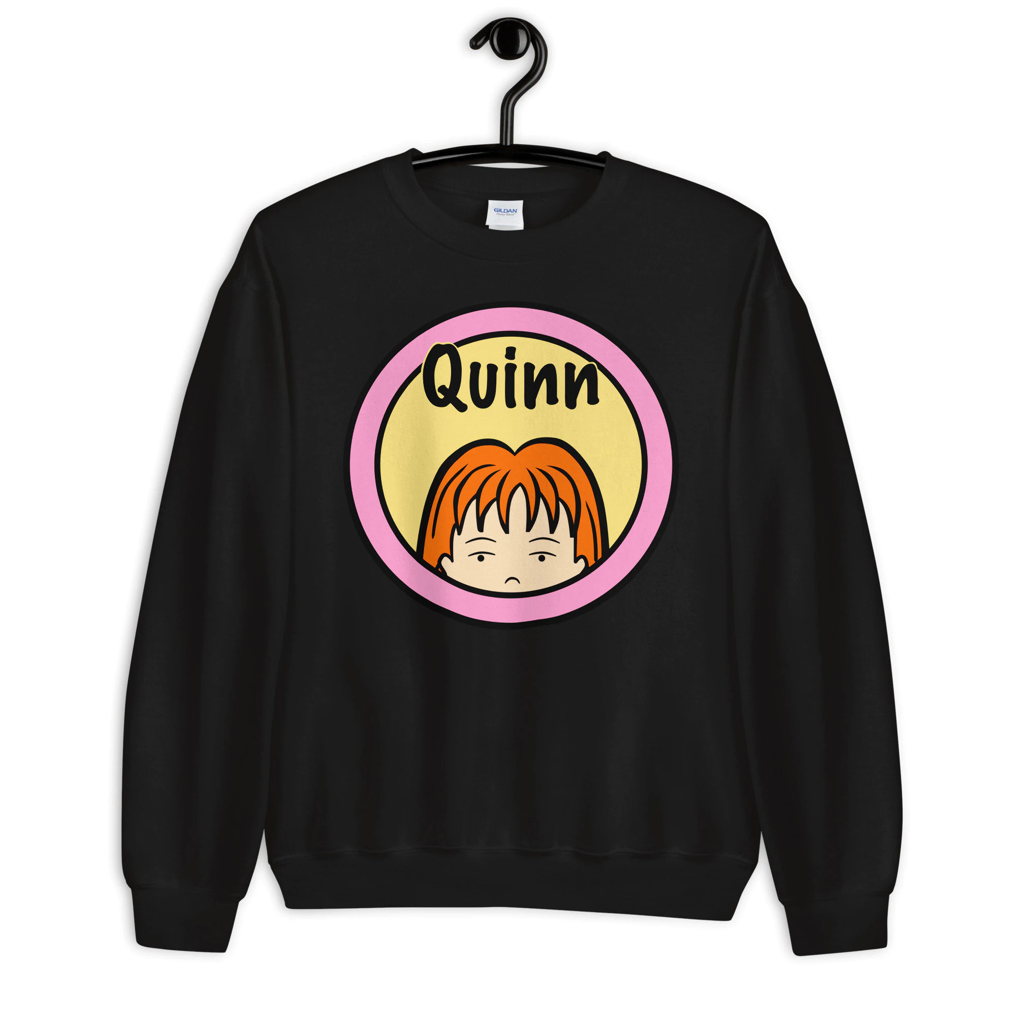 Quinn From Daria Sick Sad World Unisex Sweatshirt Quinn From Daria Sick Sad World Unisex Sweatshirt