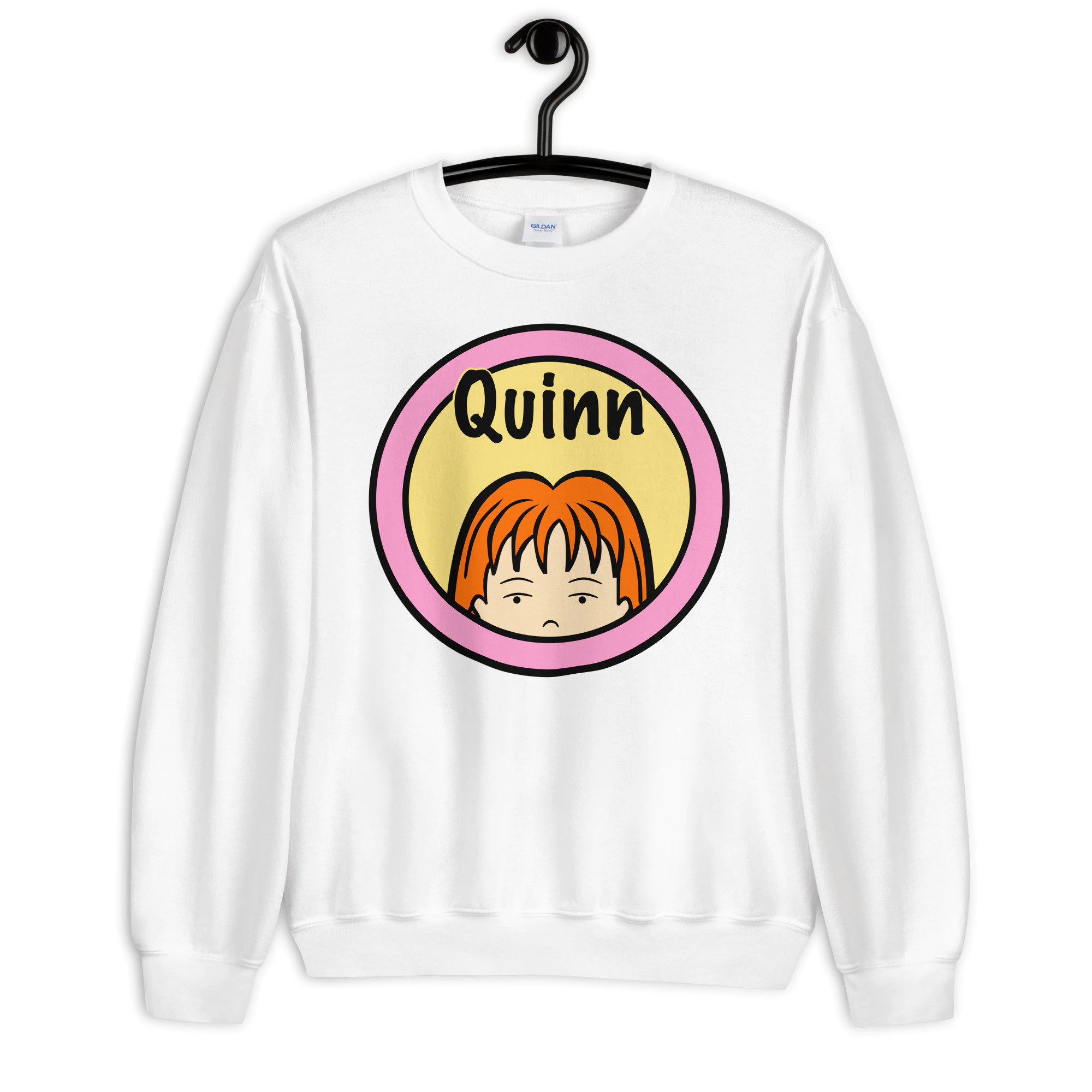 Quinn From Daria Sick Sad World Unisex Sweatshirt Quinn From Daria Sick Sad World Unisex Sweatshirt