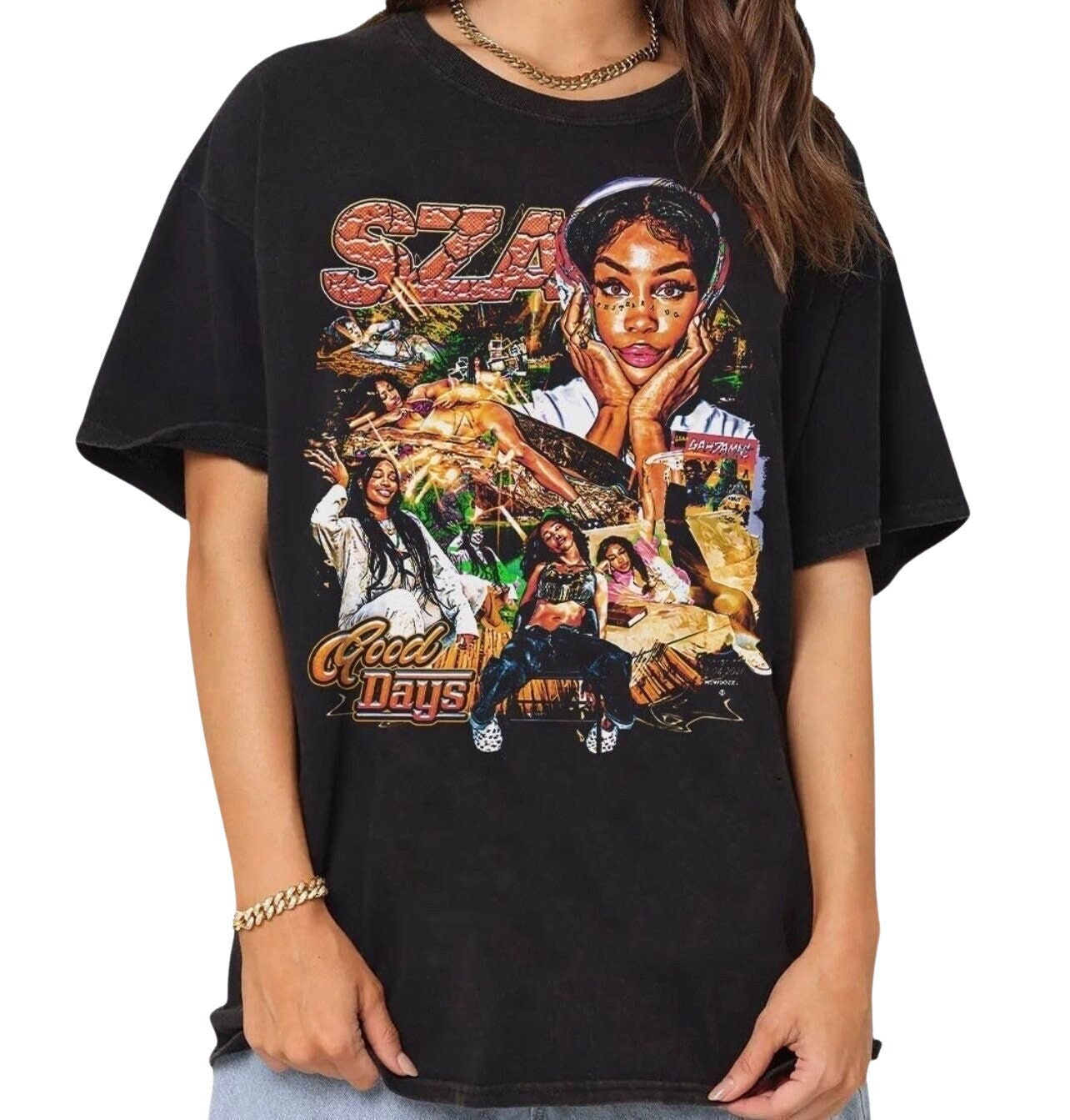 Rap Hiphop Graphic Rap Sza New Design Unisex T-Shirt Rap Hiphop Graphic Rap Sza New Design Unisex T-Shirt