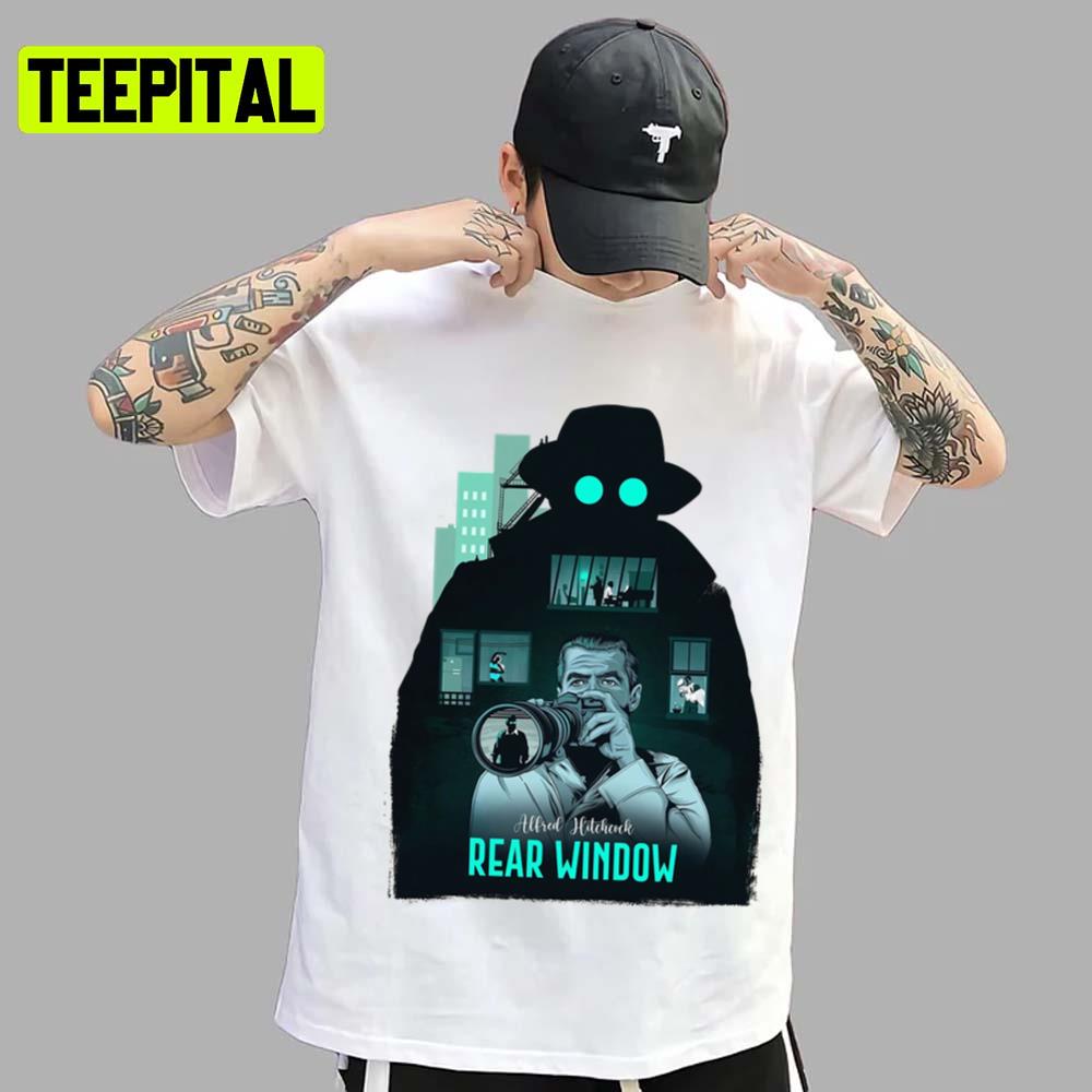 Rear Window Movie Alfred Hitchcock Unisex T-Shirt Rear Window Movie Alfred Hitchcock Unisex T-Shirt