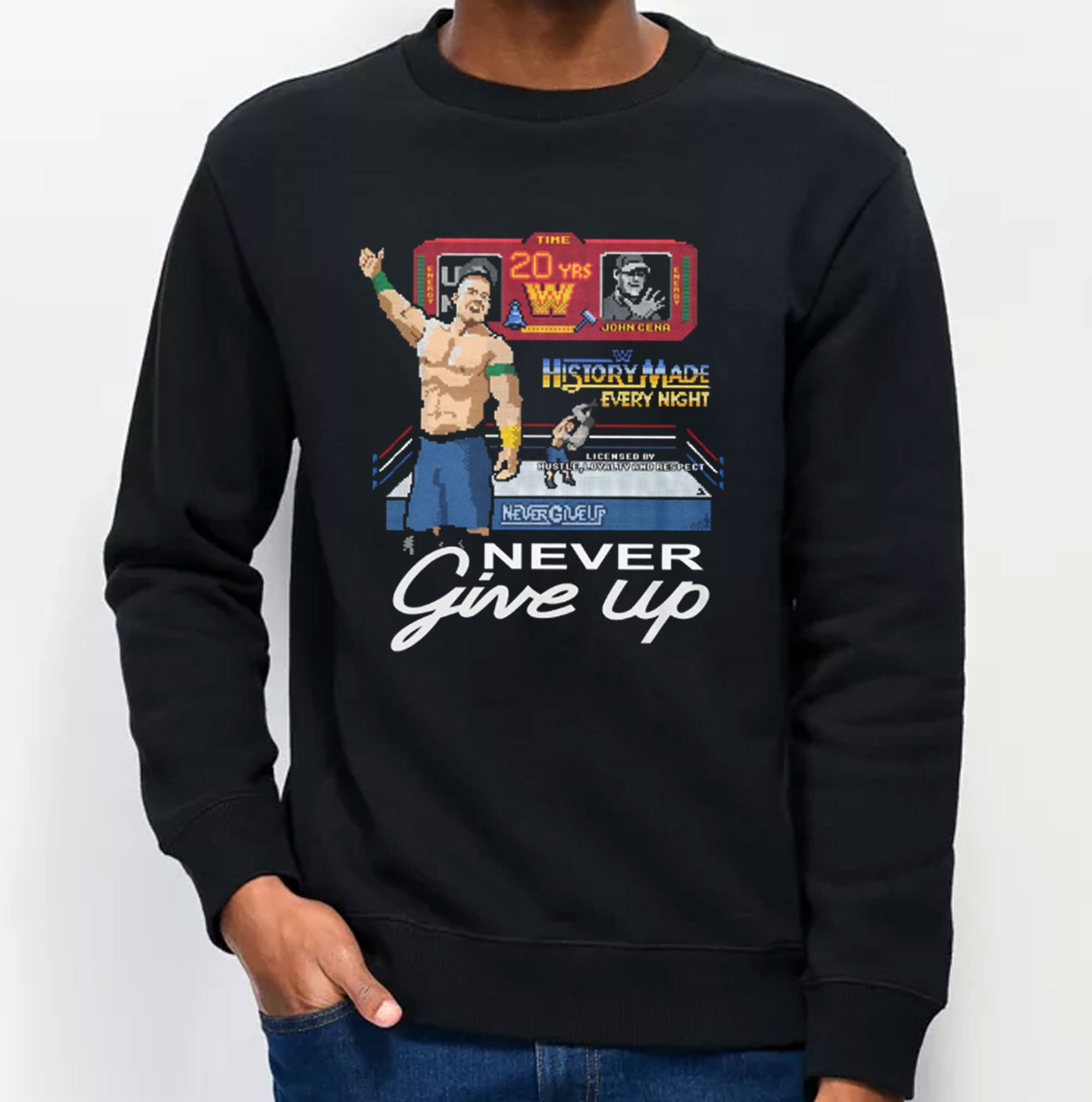 Respect Earn It Never Give Up John Cena Coming Back For His 20th Anniversary Unisex T-Shirt Respect Earn It Never Give Up John Cena Coming Back For His 20th Anniversary Unisex T-Shirt