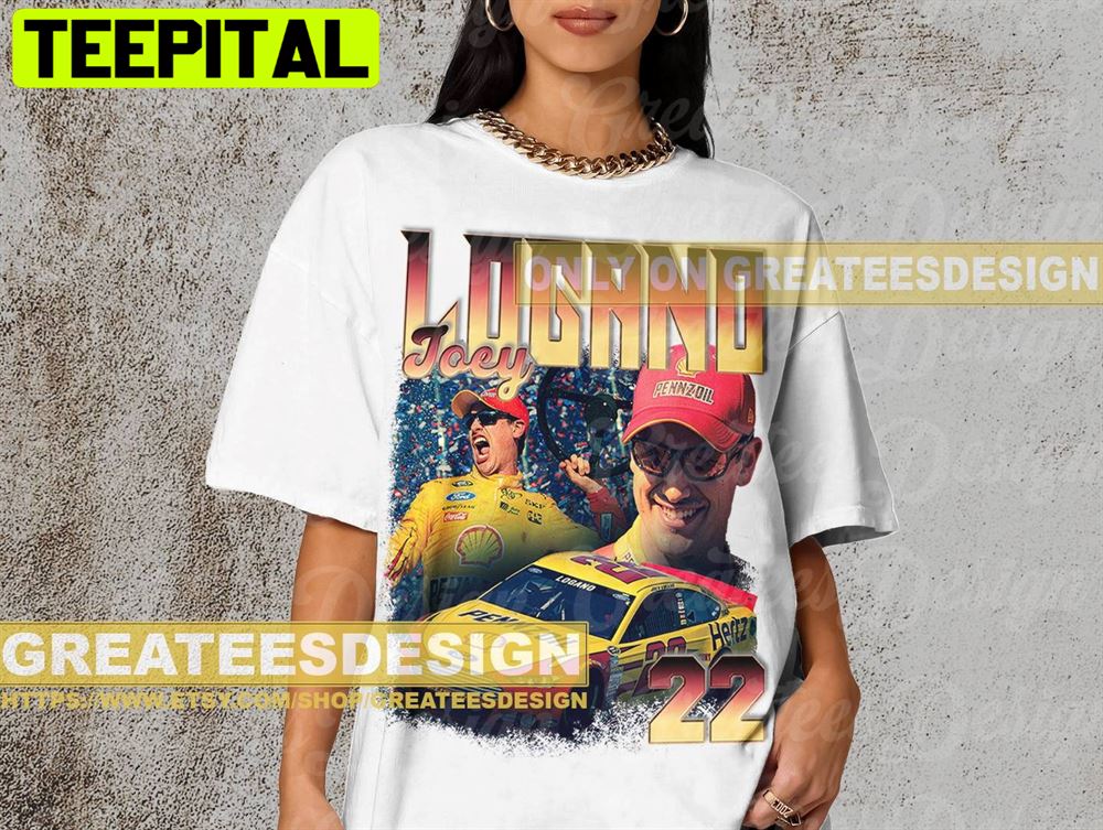 Retro Art Limited Joey Logano Racing Unisex T-Shirt Retro Art Limited Joey Logano Racing Unisex T-Shirt