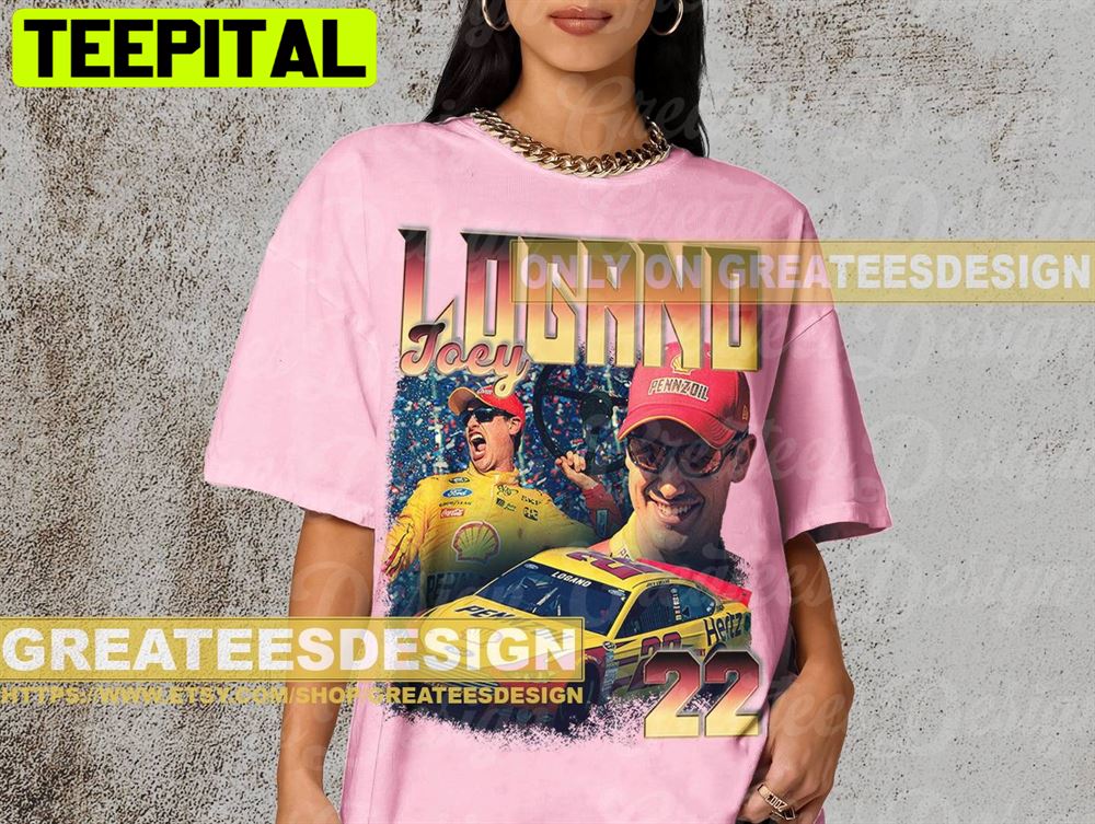 Retro Art Limited Joey Logano Racing Unisex T-Shirt Retro Art Limited Joey Logano Racing Unisex T-Shirt