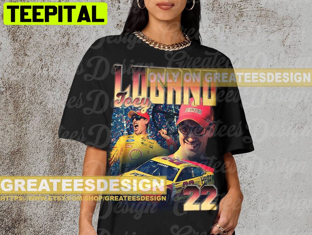 Retro Art Limited Joey Logano Racing Unisex T-Shirt Retro Art Limited Joey Logano Racing Unisex T-Shirt