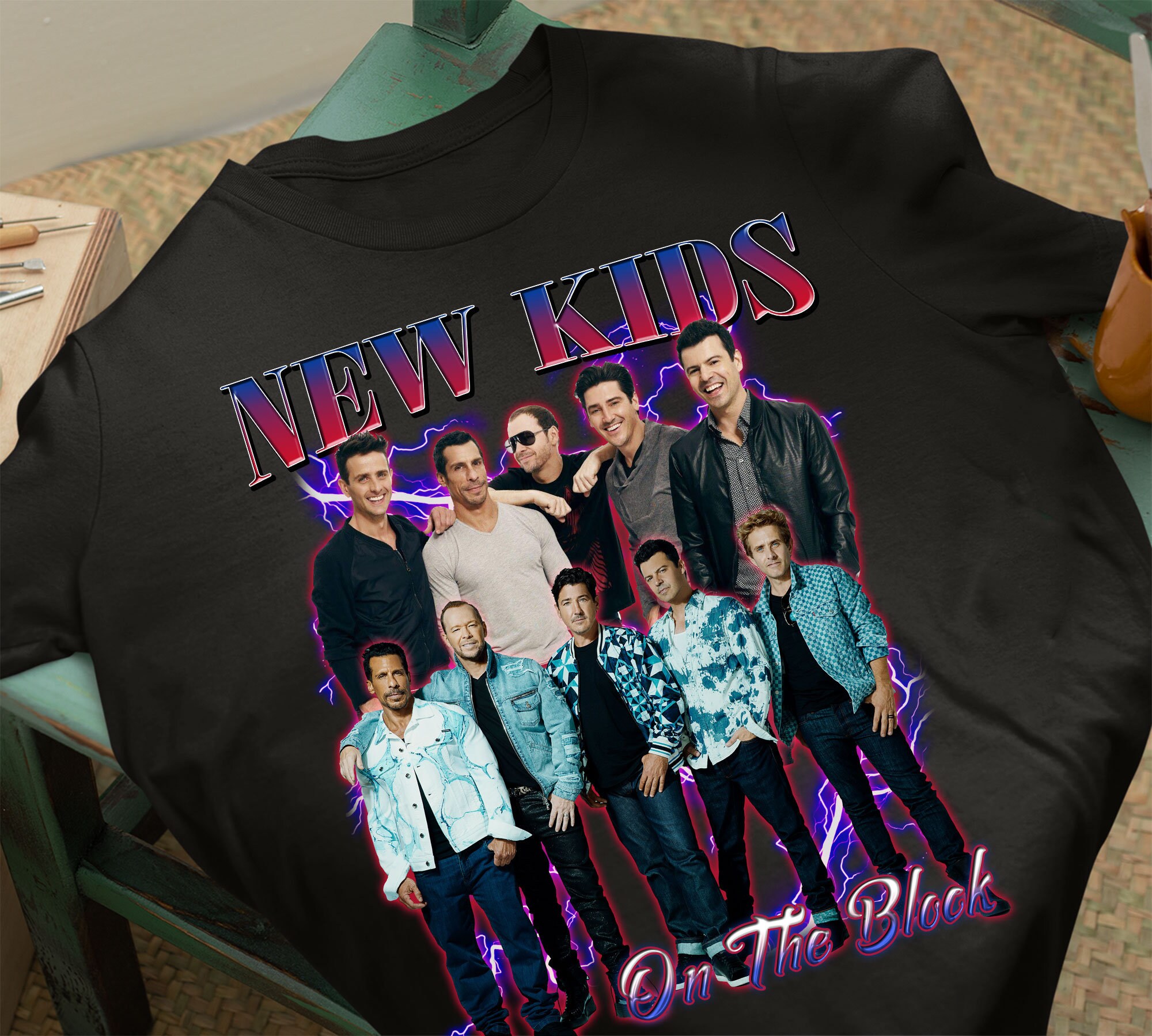 Retro Art New-Kids On The Block Unisex T-Shirt Retro Art New-Kids On The Block Unisex T-Shirt
