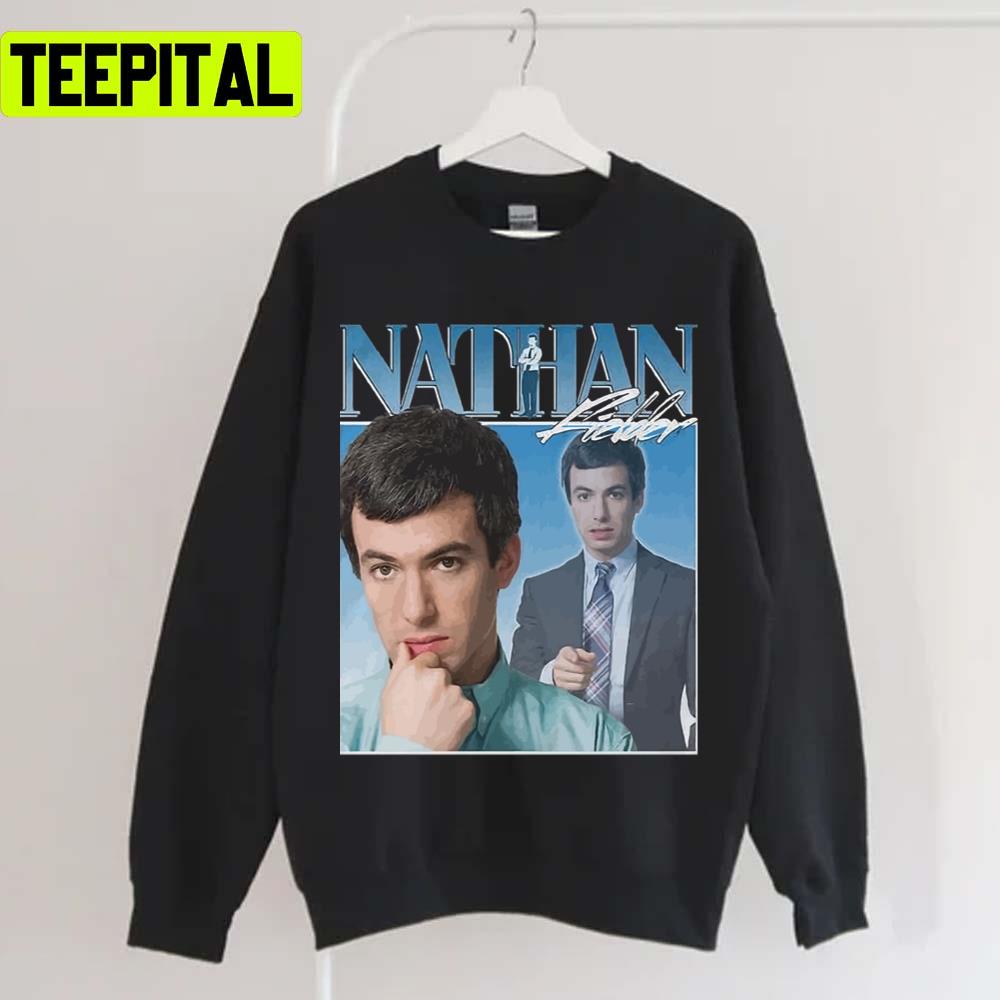 Retro Portrait 90s Nathan Fielder Unsex T-Shirt Retro Portrait 90s Nathan Fielder Unsex T-Shirt