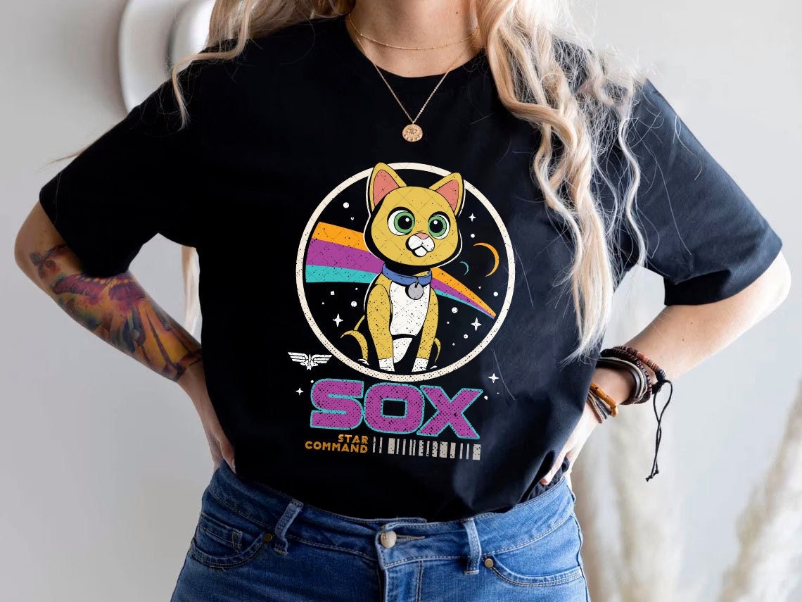 Retro Sox Cat Star Command Buzz Lightyear 2022 Sox Cat Lightyear Movie Unisex T-Shirt Retro Sox Cat Star Command Buzz Lightyear 2022 Sox Cat Lightyear Movie Unisex T-Shirt