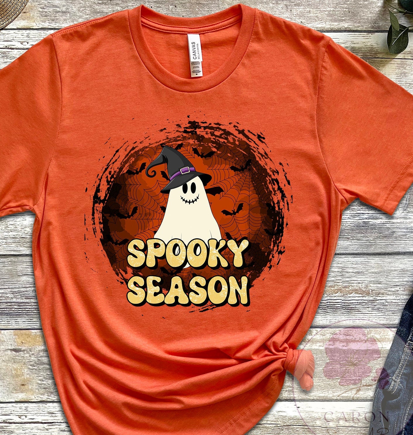 Retro Spooky Season Ghost Spooky Season Witch Retro Fall Halloween Unisex T-Shirt Retro Spooky Season Ghost Spooky Season Witch Retro Fall Halloween Unisex T-Shirt