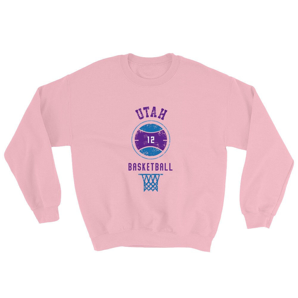 Retro Utah Basketball Unisex Sweatshirt Retro Utah Basketball Unisex Sweatshirt