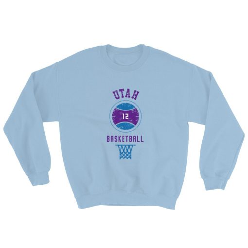 Retro Utah Basketball Unisex Sweatshirt