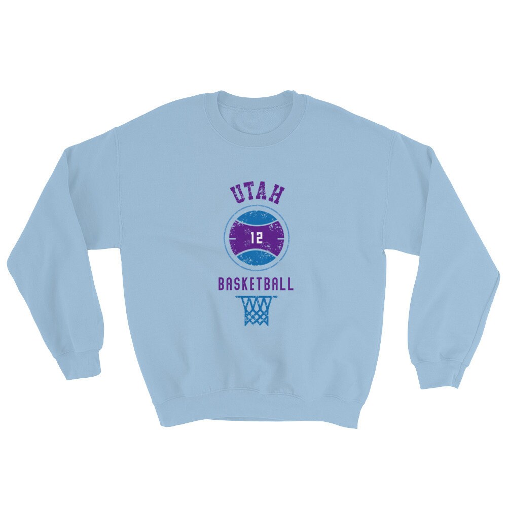 Retro Utah Basketball Unisex Sweatshirt Retro Utah Basketball Unisex Sweatshirt