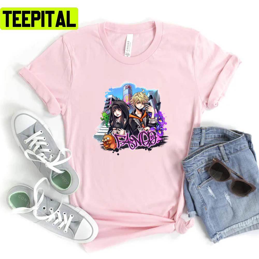 Rindo And Shoka Neo The World Ends With You Unisex T-Shirt Rindo And Shoka Neo The World Ends With You Unisex T-Shirt
