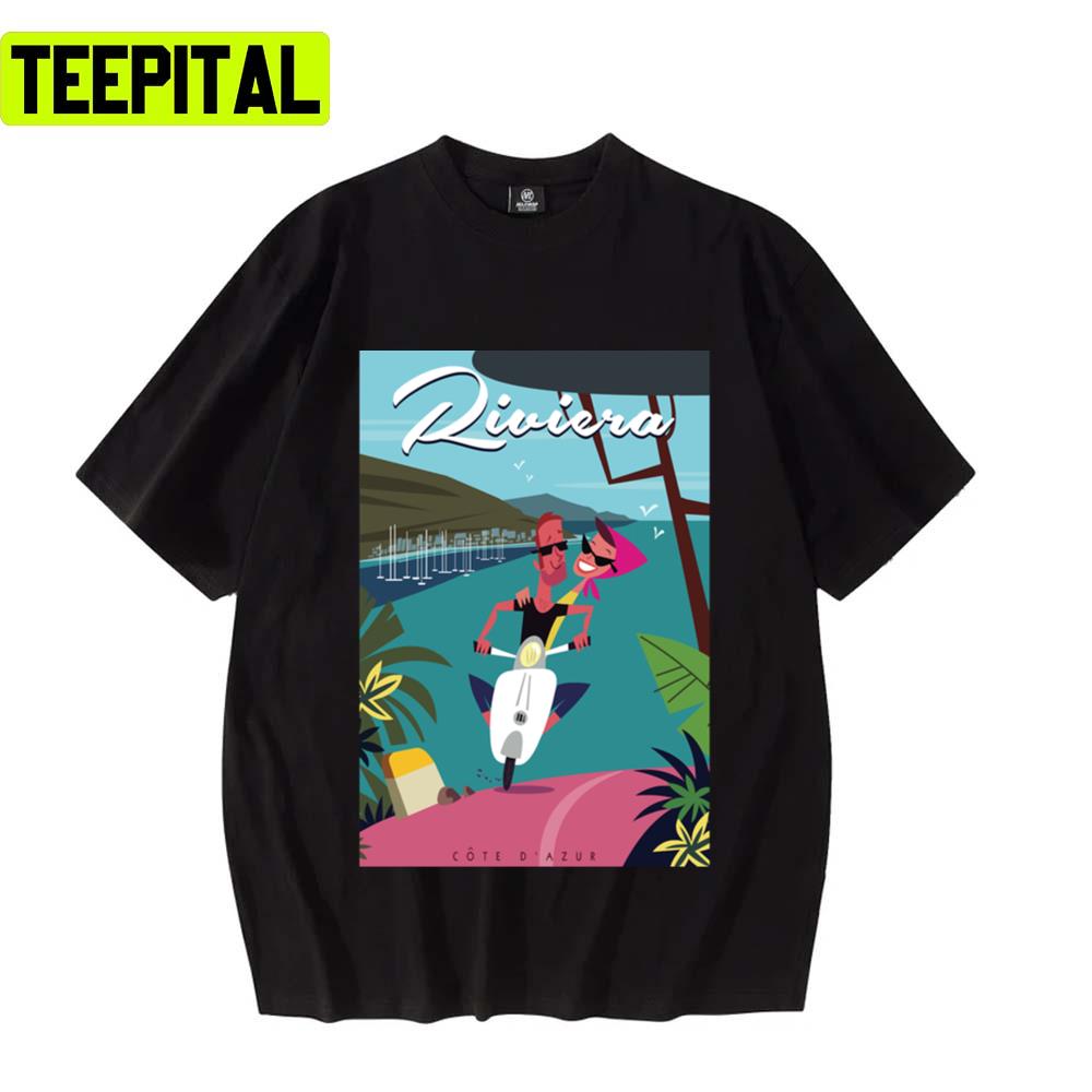 Riviera Hyeres France Unisex T-Shirt Riviera Hyeres France Unisex T-Shirt