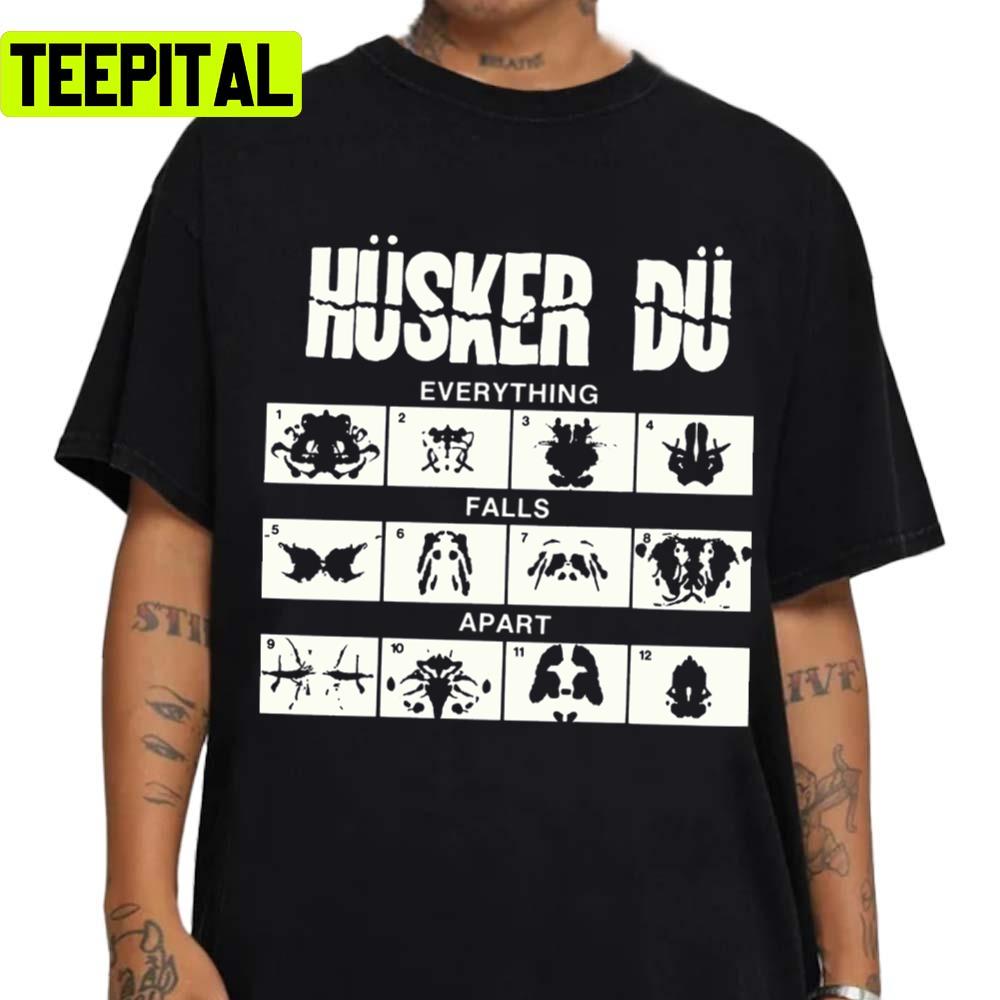 Rock Music Design Husker Du Unisex T-Shirt Rock Music Design Husker Du Unisex T-Shirt