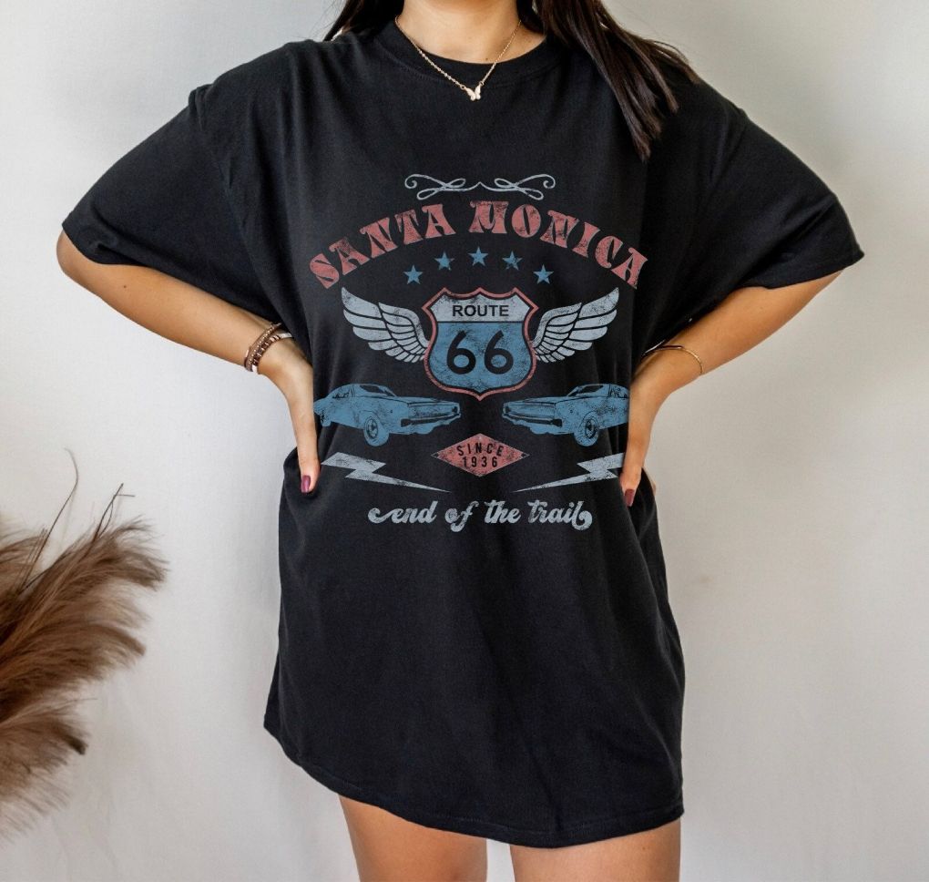 Route 66 Vintage Car Shirt Route 66 Vintage Car Shirt