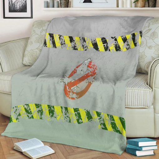 Rundown Ghostbusters Logo Fleece Blanket Throw Blanket Gift Rundown Ghostbusters Logo Fleece Blanket Throw Blanket Gift