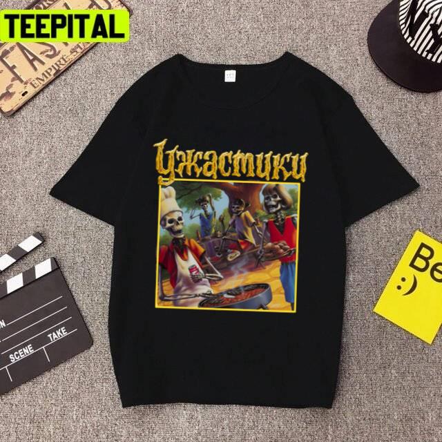 Russian Say Cheese And Die Goosebumps Series Movie Unisex T-Shirt Russian Say Cheese And Die Goosebumps Series Movie Unisex T-Shirt