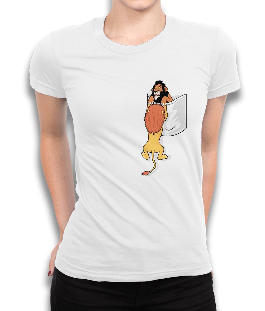 Scar And Mufasa In A Pocket The Lion King Unisex T-Shirt Scar And Mufasa In A Pocket The Lion King Unisex T-Shirt