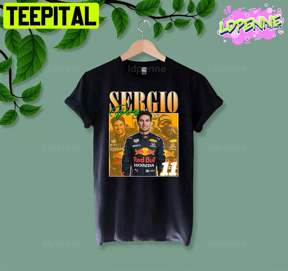 Sergio Perez Formula One Unisex T-Shirt Sergio Perez Formula One Unisex T-Shirt