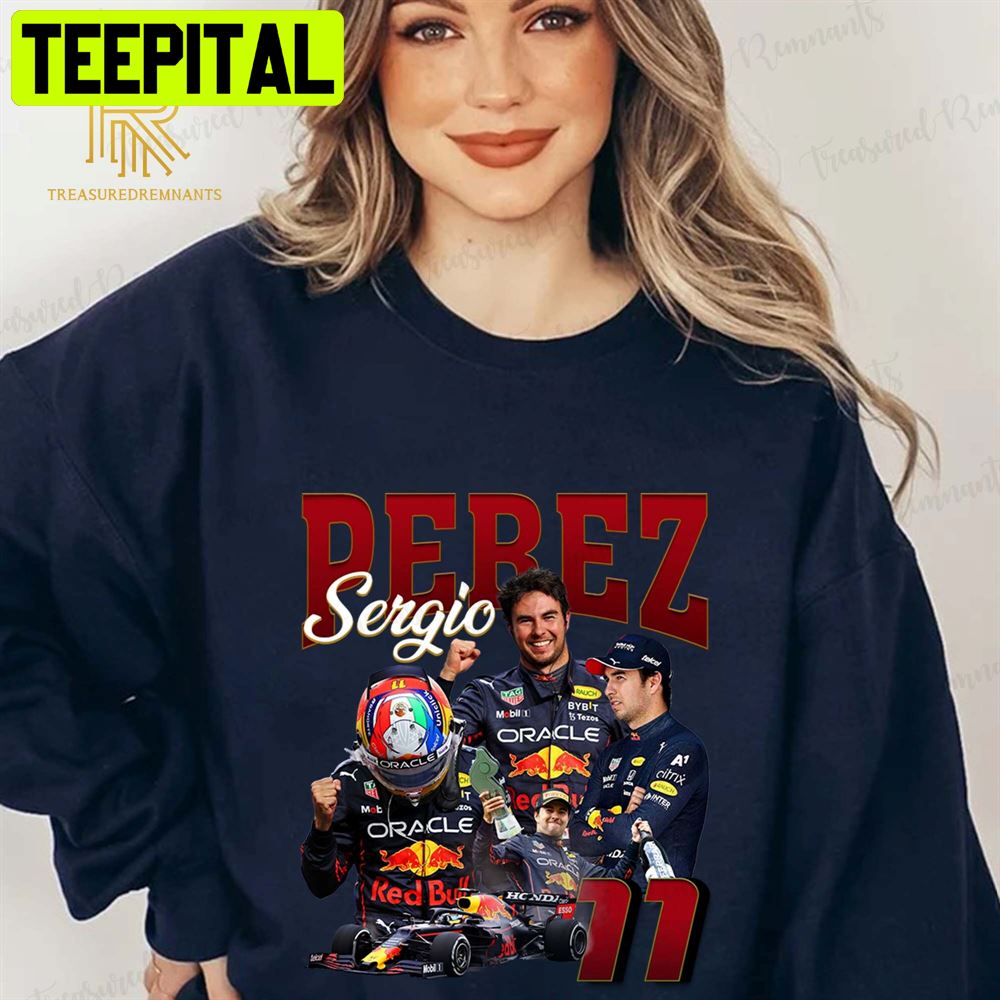 Sergio Perez Racing 90s Vintage Unisex T-Shirt Sergio Perez Racing 90s Vintage Unisex T-Shirt