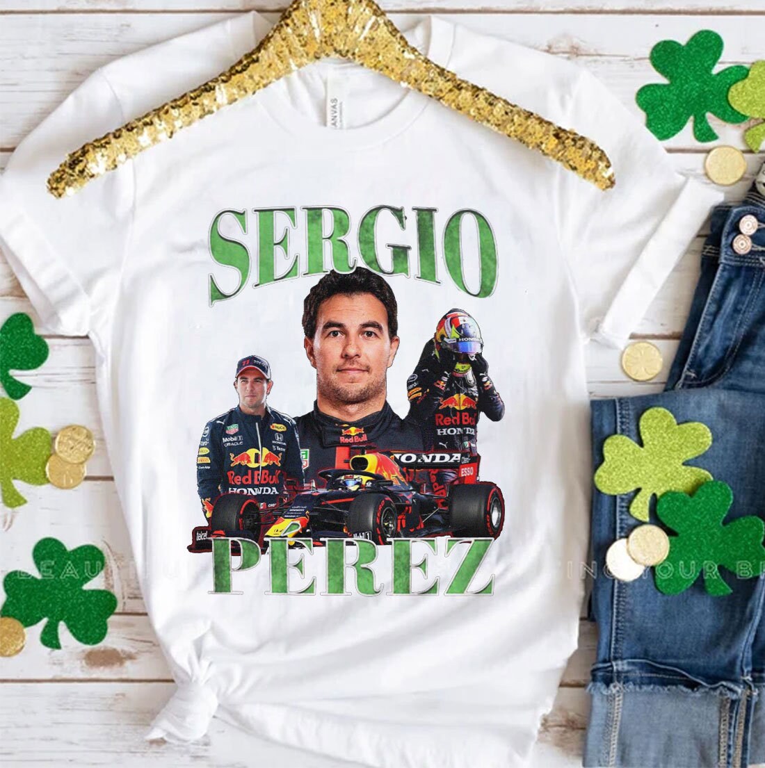 Sergio Pérez Shirt Driver Racing Championship Formula Racing Mexican Vintage 90s Design Unisex T-Shirt Sergio Pérez Shirt Driver Racing Championship Formula Racing Mexican Vintage 90s Design Unisex T-Shirt