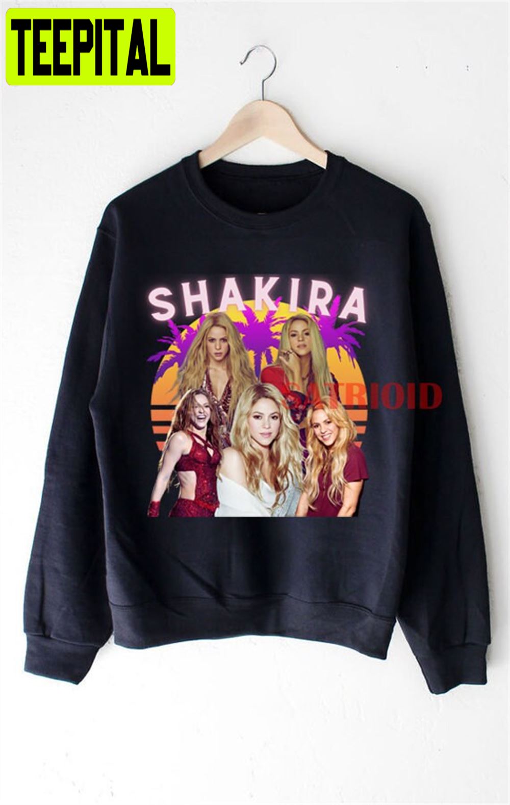 Shakira 90s Retro Unisex Sweatshirt Shakira 90s Retro Unisex Sweatshirt