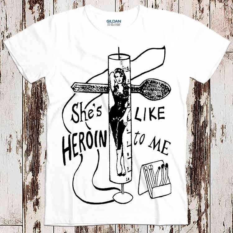 She's Like Heroin To Me The Gun Club Cool Unisex T-Shirt She's Like Heroin To Me The Gun Club Cool Unisex T-Shirt