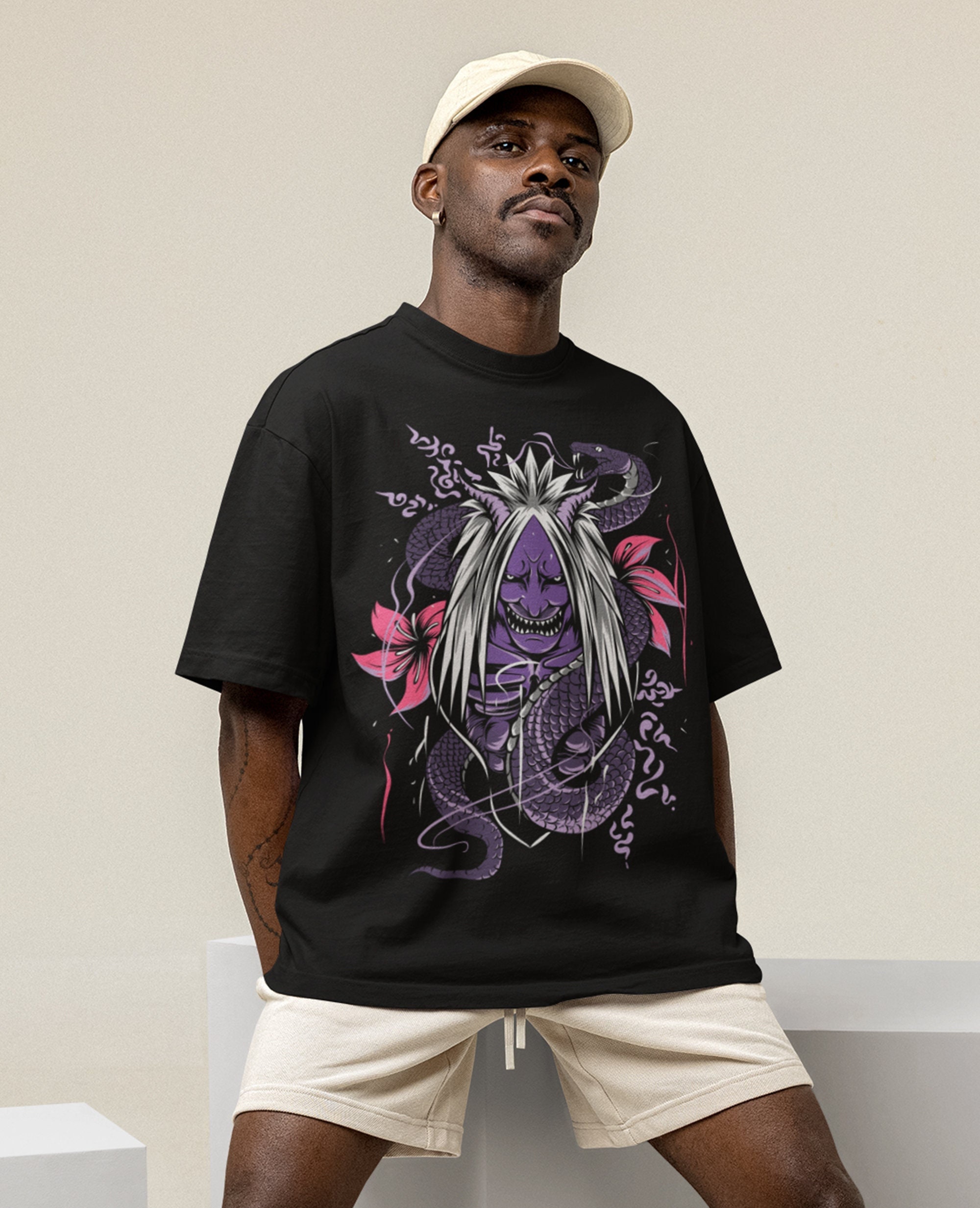 Shinigami Oni Japanese Aesthetic Illustration Unisex T-Shirt Shinigami Oni Japanese Aesthetic Illustration Unisex T-Shirt