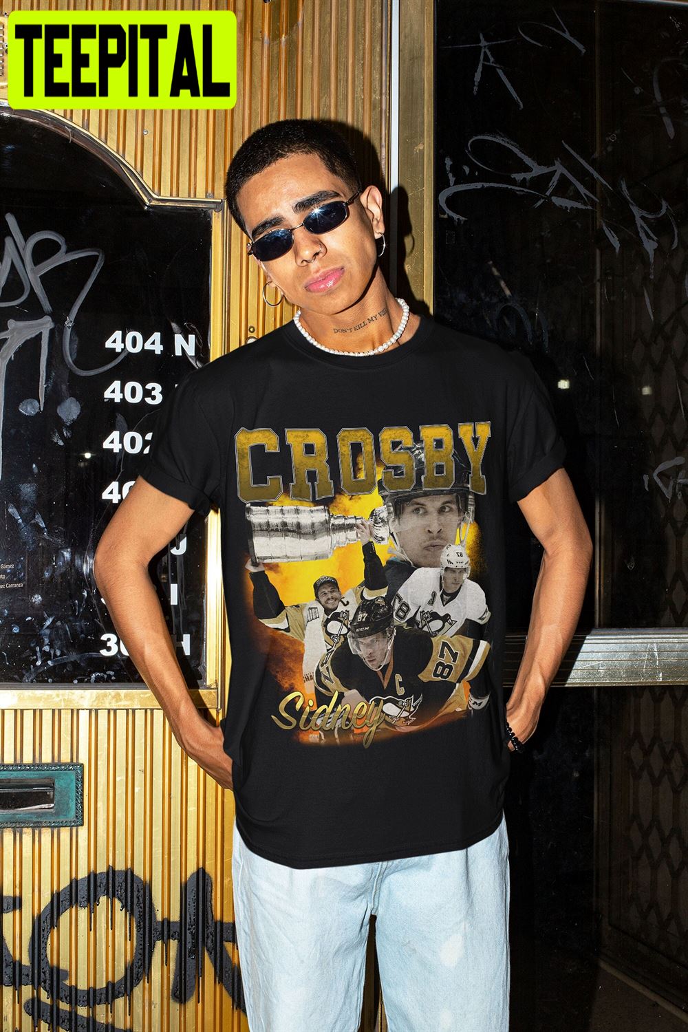 Sidney Crosby Ice Hockey Unisex T-Shirt Sidney Crosby Ice Hockey Unisex T-Shirt
