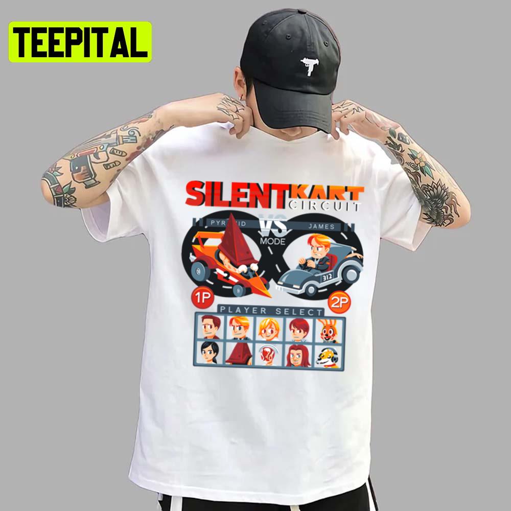 Silent Kart Circuit Animated Unisex T-Shirt Silent Kart Circuit Animated Unisex T-Shirt