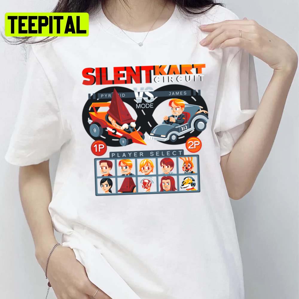 Silent Kart Circuit Animated Unisex T-Shirt Silent Kart Circuit Animated Unisex T-Shirt