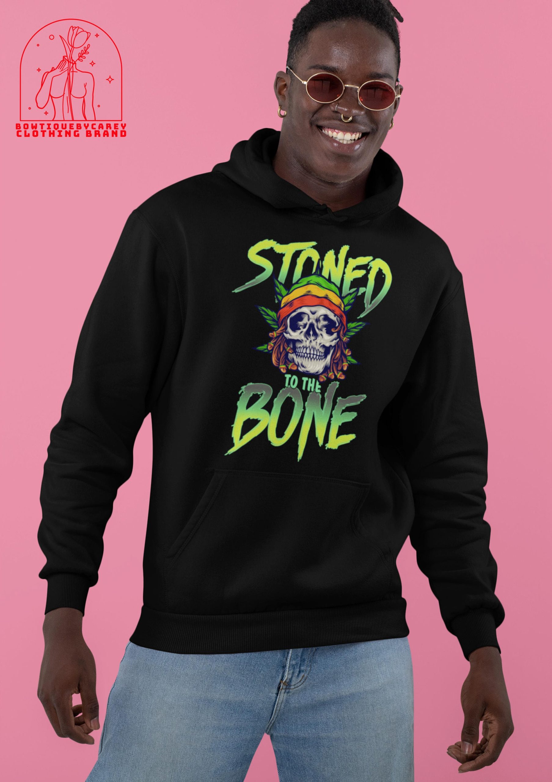 Skull Weed Stoned To The Bone Skeleton Halloween Unisex T-Shirt Skull Weed Stoned To The Bone Skeleton Halloween Unisex T-Shirt