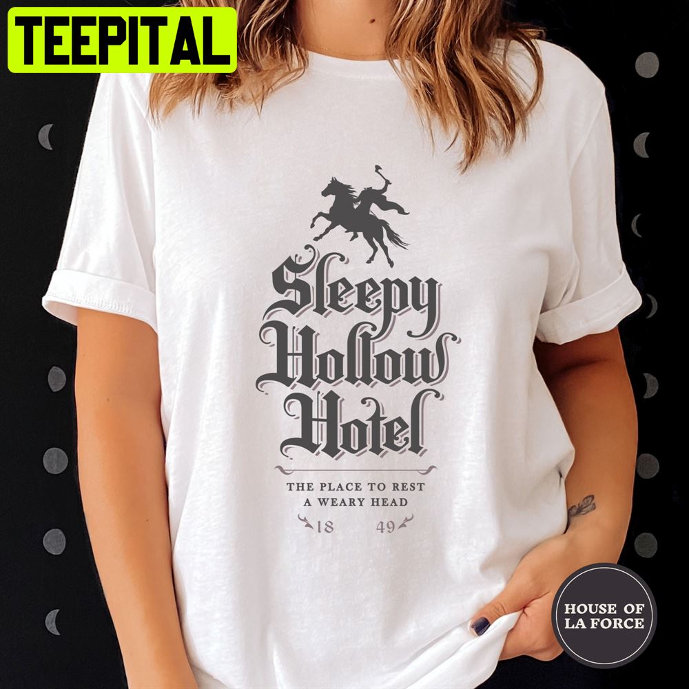 Sleepy Hollow Hotel Horror Movie Unisex T-Shirt Sleepy Hollow Hotel Horror Movie Unisex T-Shirt