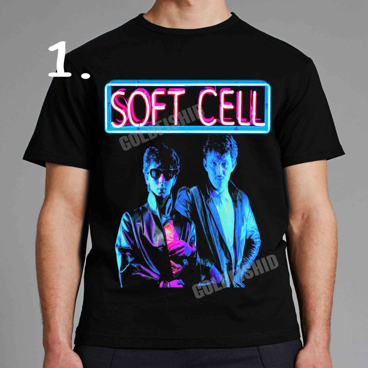 Soft Cell New Wave Iconic Design Unisex T-Shirt Soft Cell New Wave Iconic Design Unisex T-Shirt