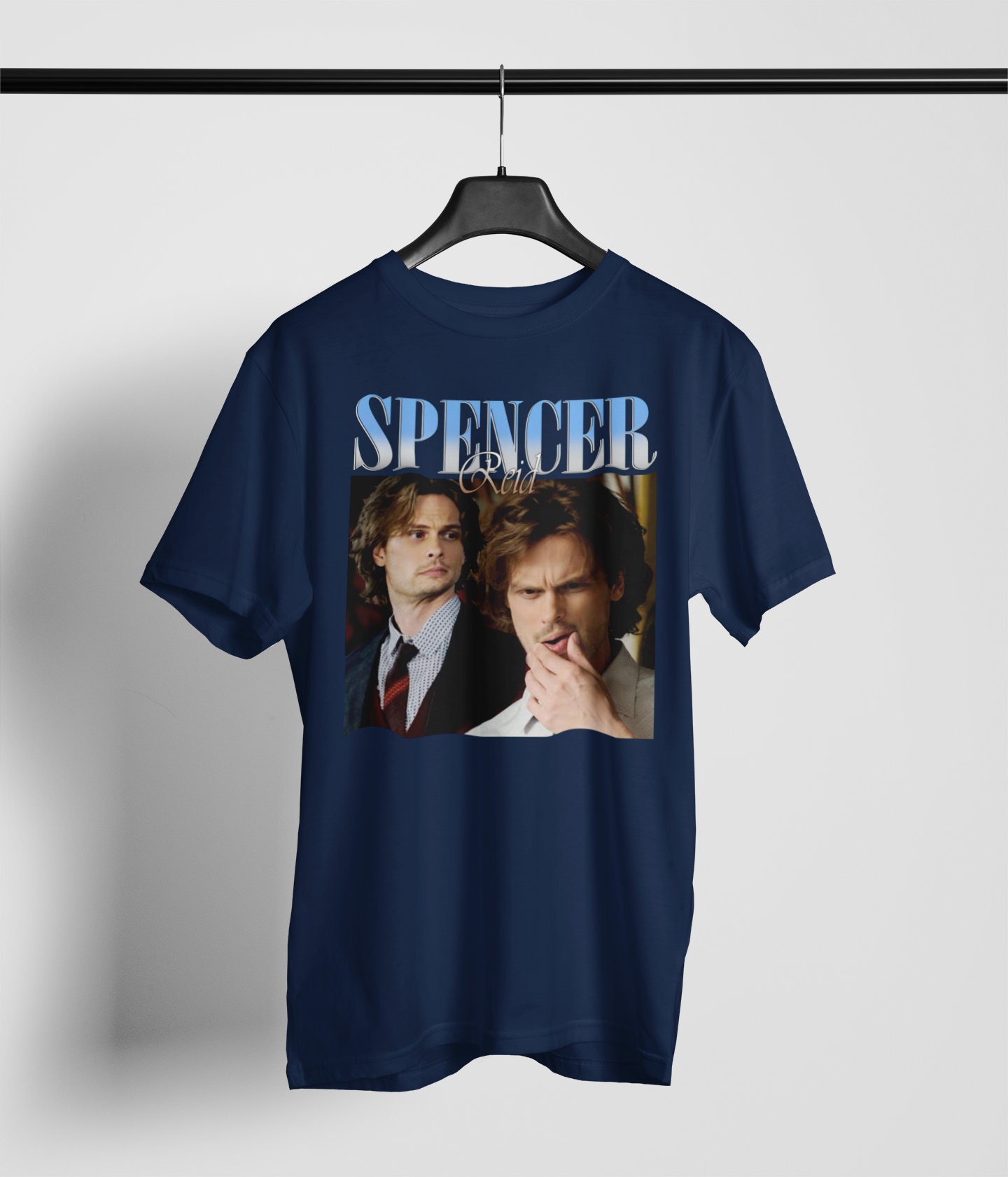 Spencer Reid Movie Inspired 90s Bootleg Rap Old School Unisex T-Shirt Spencer Reid Movie Inspired 90s Bootleg Rap Old School Unisex T-Shirt