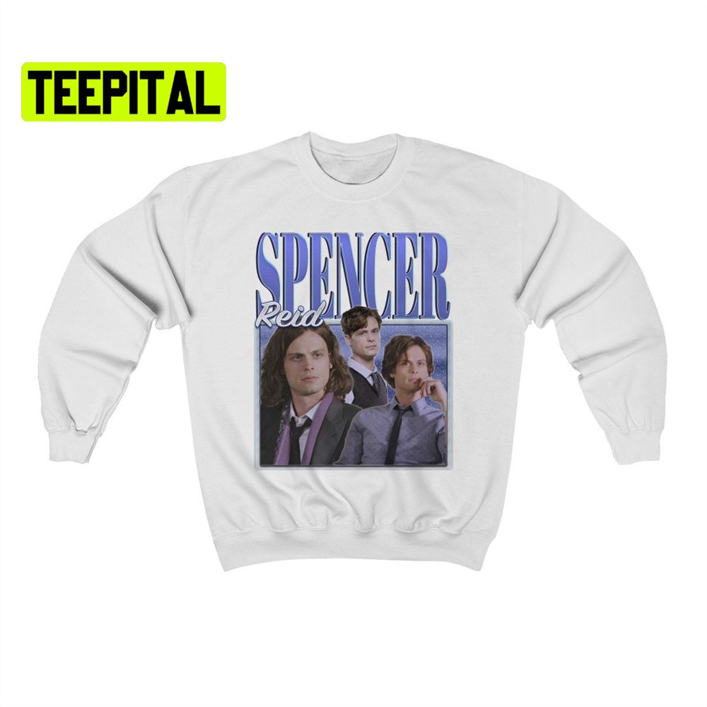 Spencer Reid Retro Vintage Art Unisex Sweatshirt Spencer Reid Retro Vintage Art Unisex Sweatshirt