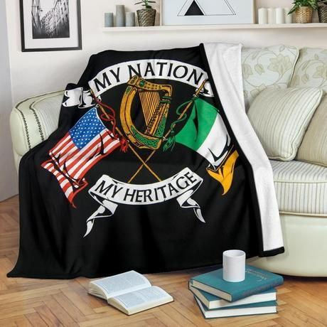 St Patrick's Day Bestseller Fleece Blanket Throw Blanket Gift St Patrick's Day Bestseller Fleece Blanket Throw Blanket Gift