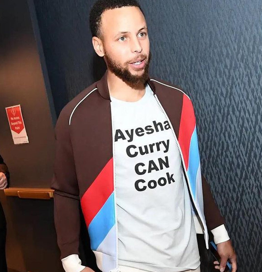 Stephen Curry Ayesha Curry Can Cook Unisex T-Shirt Stephen Curry Ayesha Curry Can Cook Unisex T-Shirt