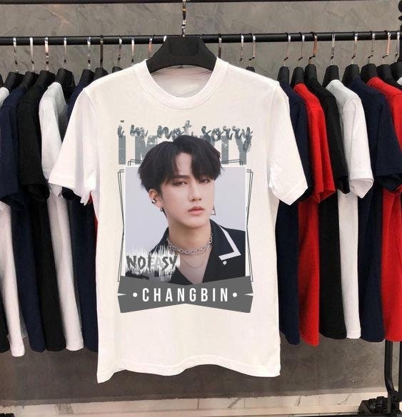 Stray Kids Changbinbang Chan Hyunjin Changbin Seungmin T-Shirt Stray Kids Changbinbang Chan Hyunjin Changbin Seungmin T-Shirt