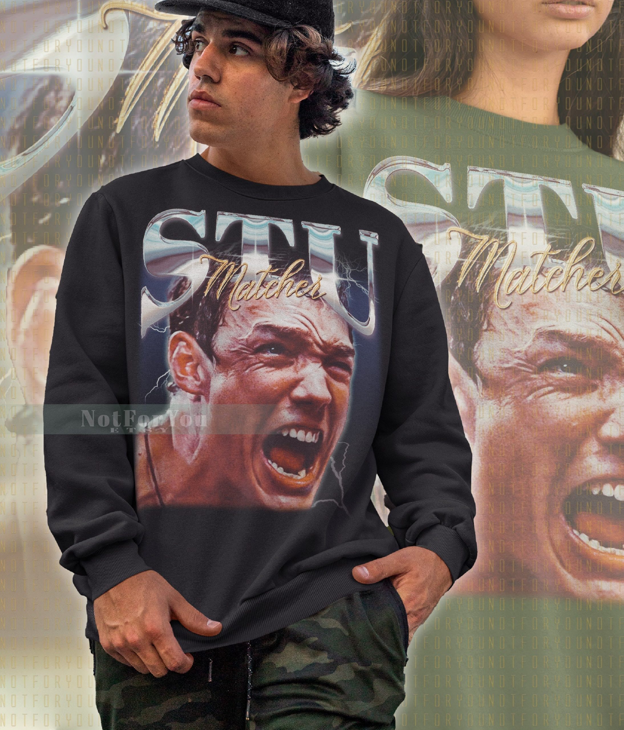 Stu Macher Billy Loomis Serial Killer Retro Halloween Scary Scream 90s Unisex Sweatshirt Stu Macher Billy Loomis Serial Killer Retro Halloween Scary Scream 90s Unisex Sweatshirt