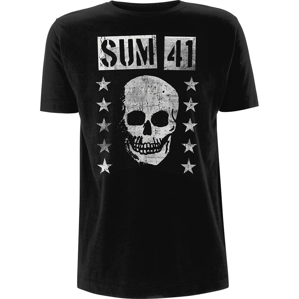 Sum 41 Grinning Skull T-Shirt Sum 41 Grinning Skull T-Shirt