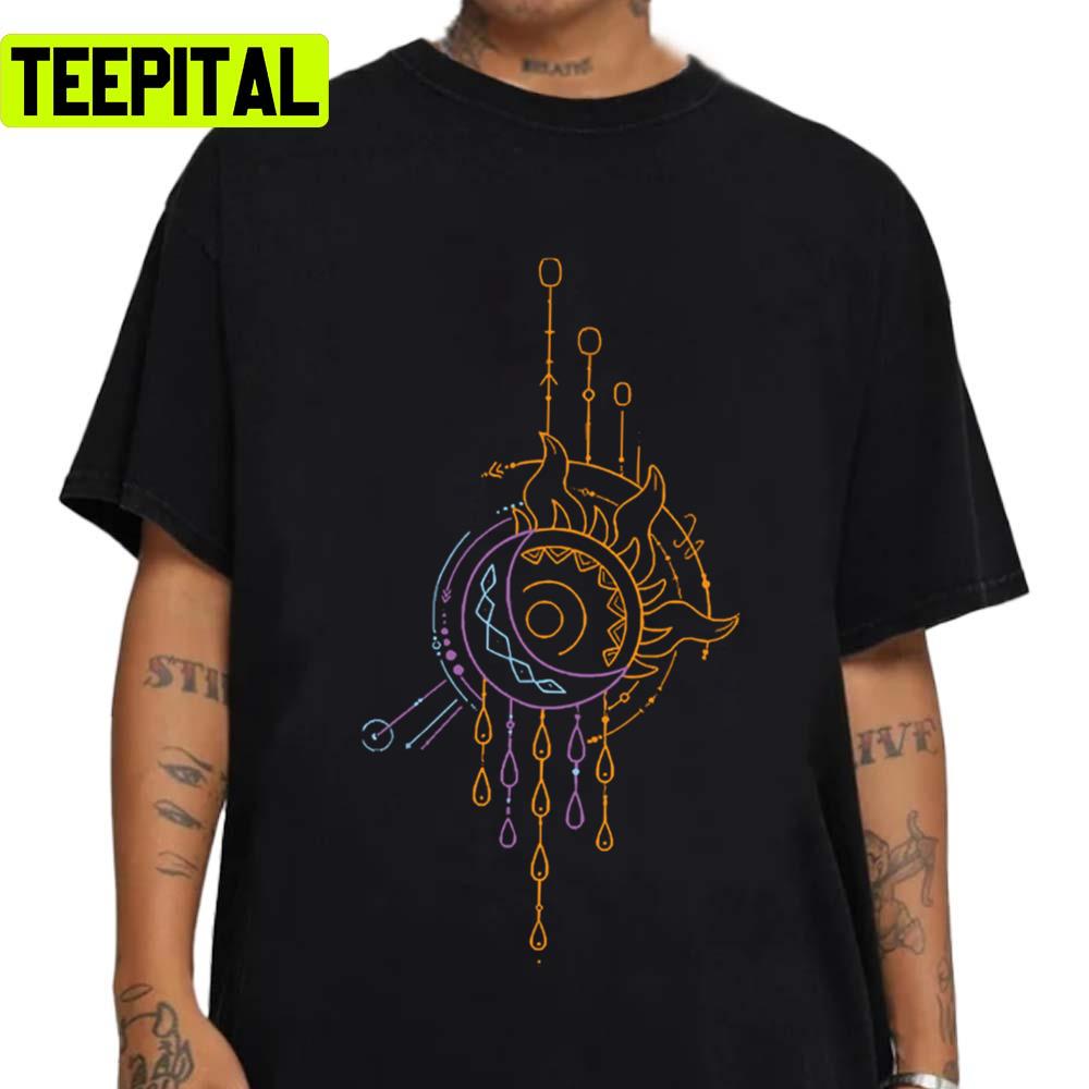 Sundrop And Moonstone Iconic Symbol Unisex T-Shirt Sundrop And Moonstone Iconic Symbol Unisex T-Shirt