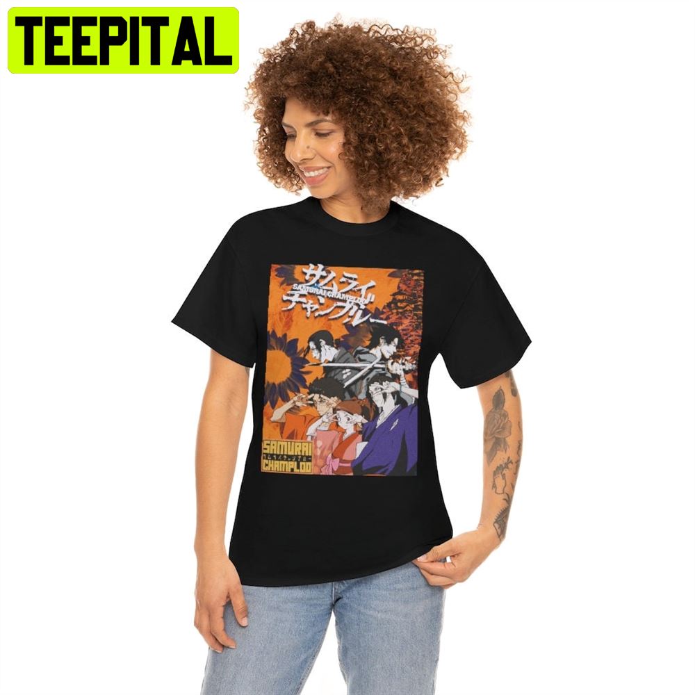 Sunflower Samurai Vintage Unisex T-Shirt Sunflower Samurai Vintage Unisex T-Shirt