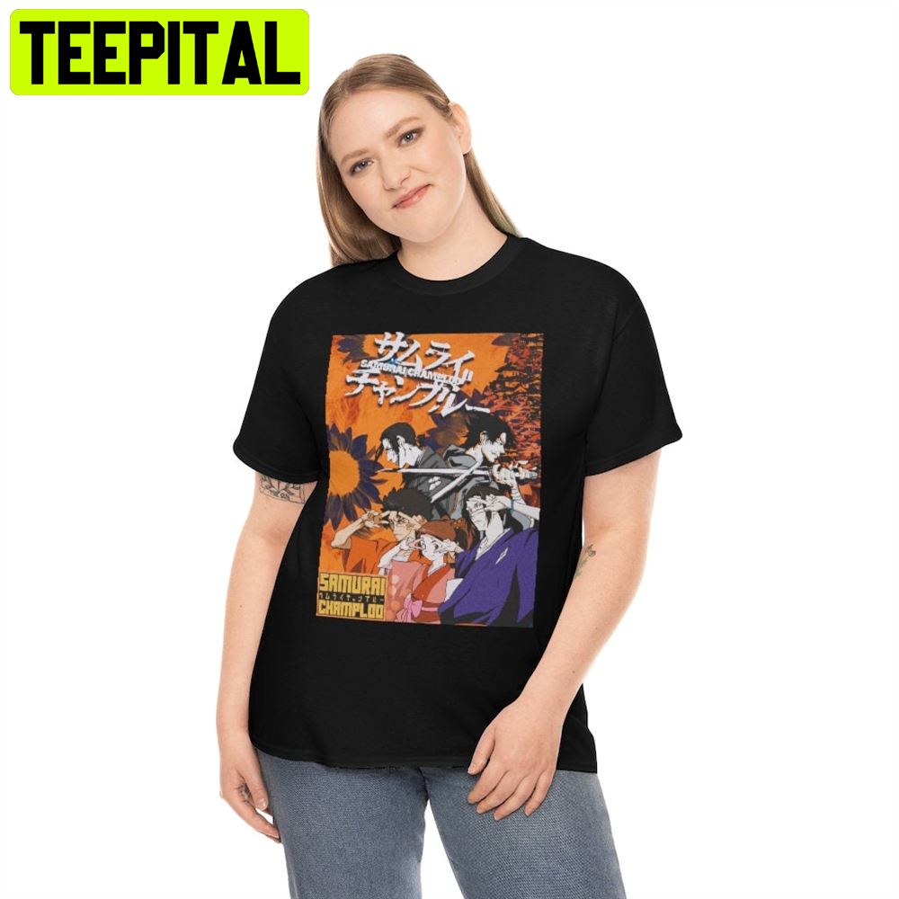 Sunflower Samurai Vintage Unisex T-Shirt Sunflower Samurai Vintage Unisex T-Shirt