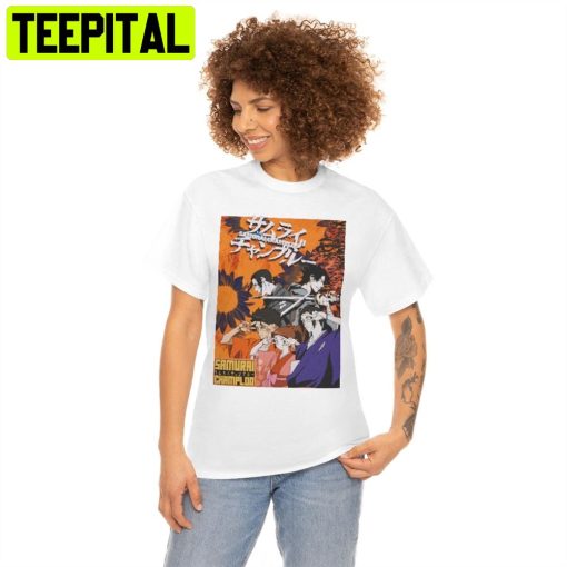 Sunflower Samurai Vintage Unisex T-Shirt