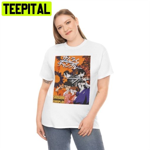 Sunflower Samurai Vintage Unisex T-Shirt