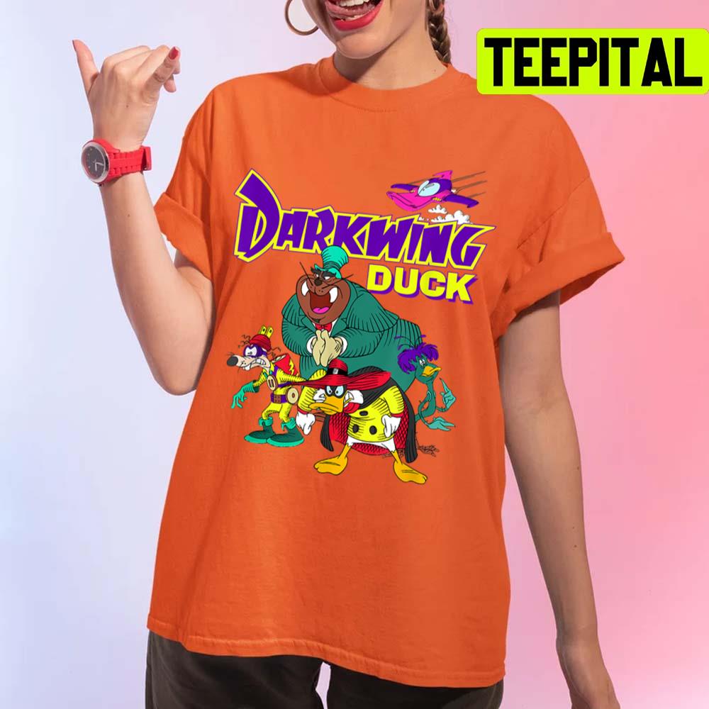 Super Duck Catoon Characters Unisex T-Shirt Super Duck Catoon Characters Unisex T-Shirt