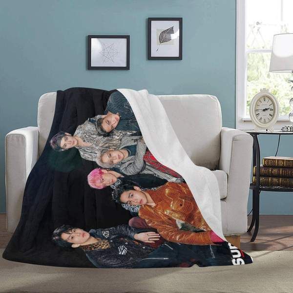 Super M Best Seller Fleece Blanket Throw Blanket Gift Super M Best Seller Fleece Blanket Throw Blanket Gift