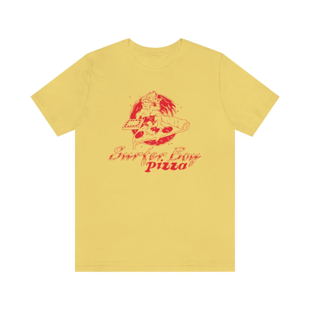 Surfer Pizza Boy Funny Design Stranger Things 4 Unisex T-Shirt Surfer Pizza Boy Funny Design Stranger Things 4 Unisex T-Shirt